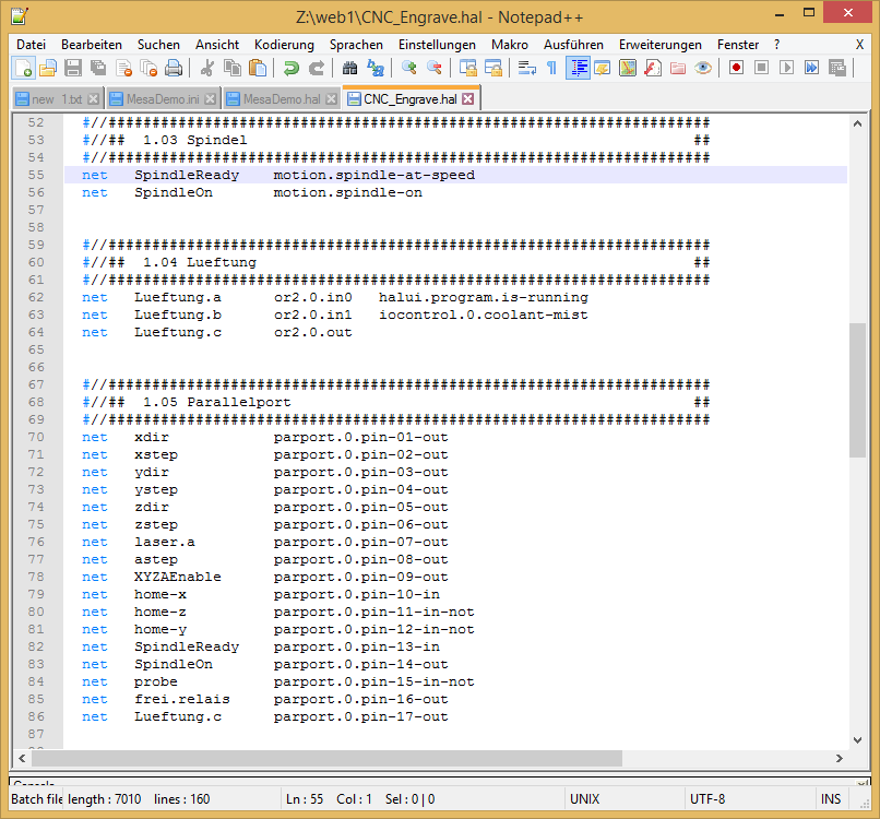 LinuxCNC HAL Überblick